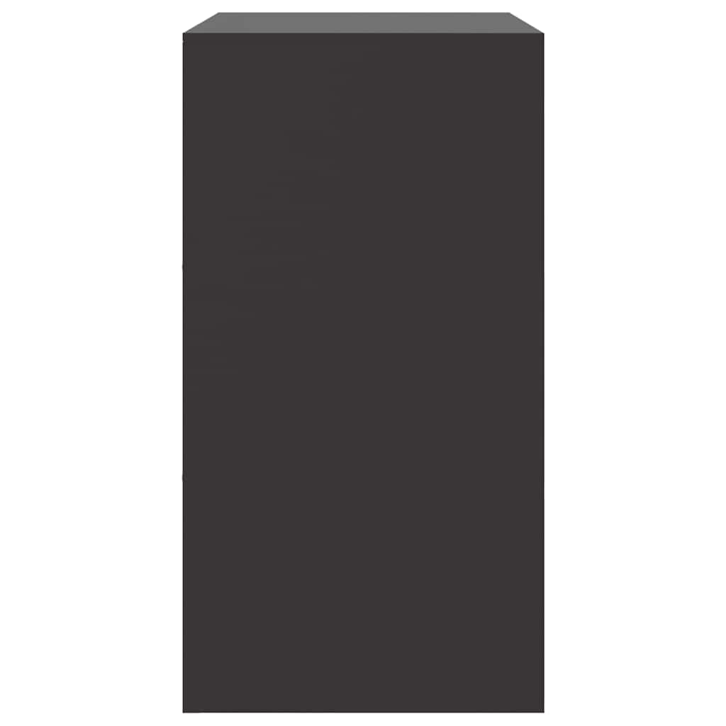 Sideboard Schwarz 67x39x73 cm Stahl