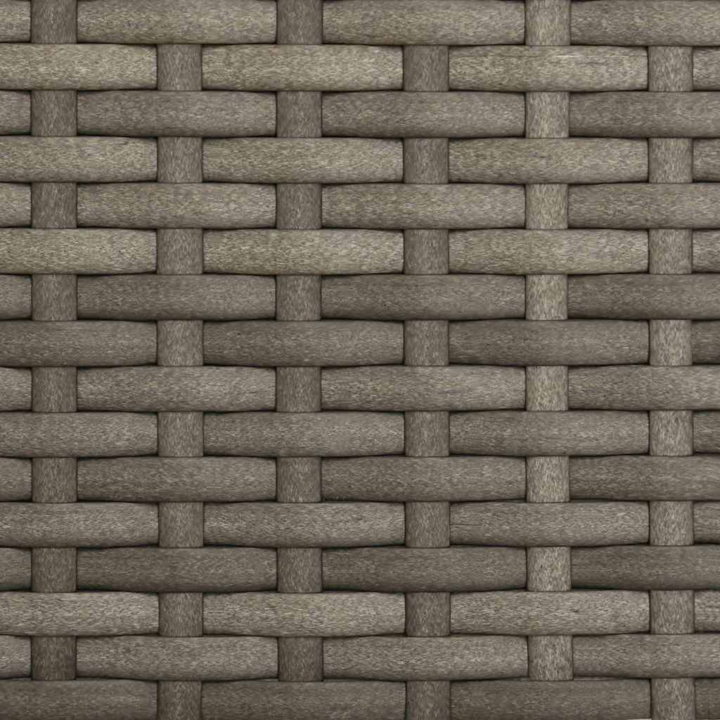 Pflanzkübel Grau 105 x 30 x 170 cm Metall