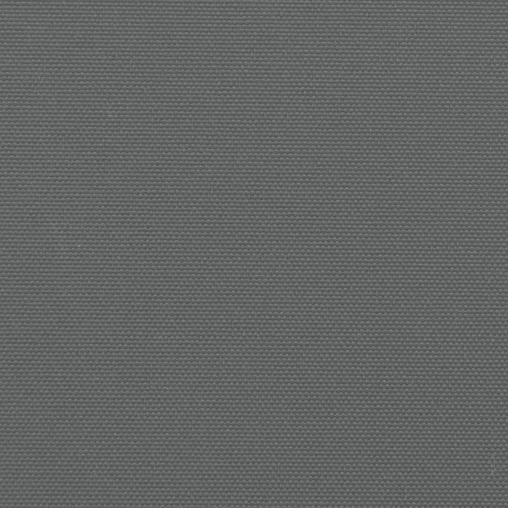 Ausziehbare Seitenmarkise Anthrazit 140x500 cm