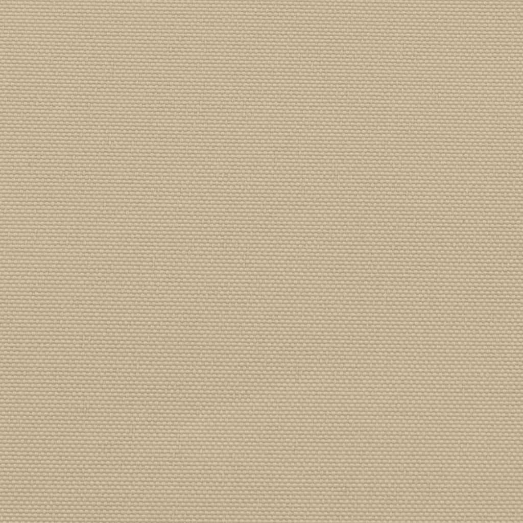 Seitenmarkise Ausziehbar Beige 120x1200 cm