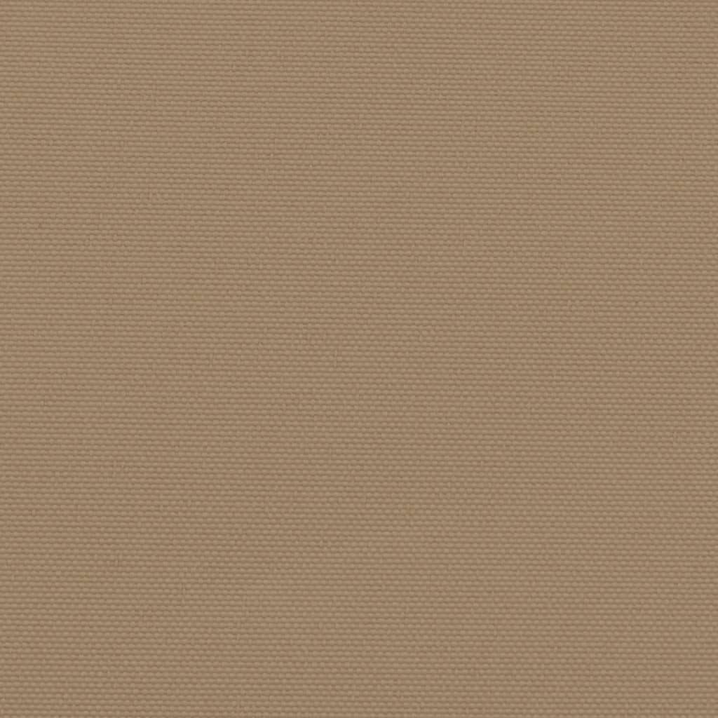 Seitenmarkise Ausziehbar Taupe 180x1200 cm