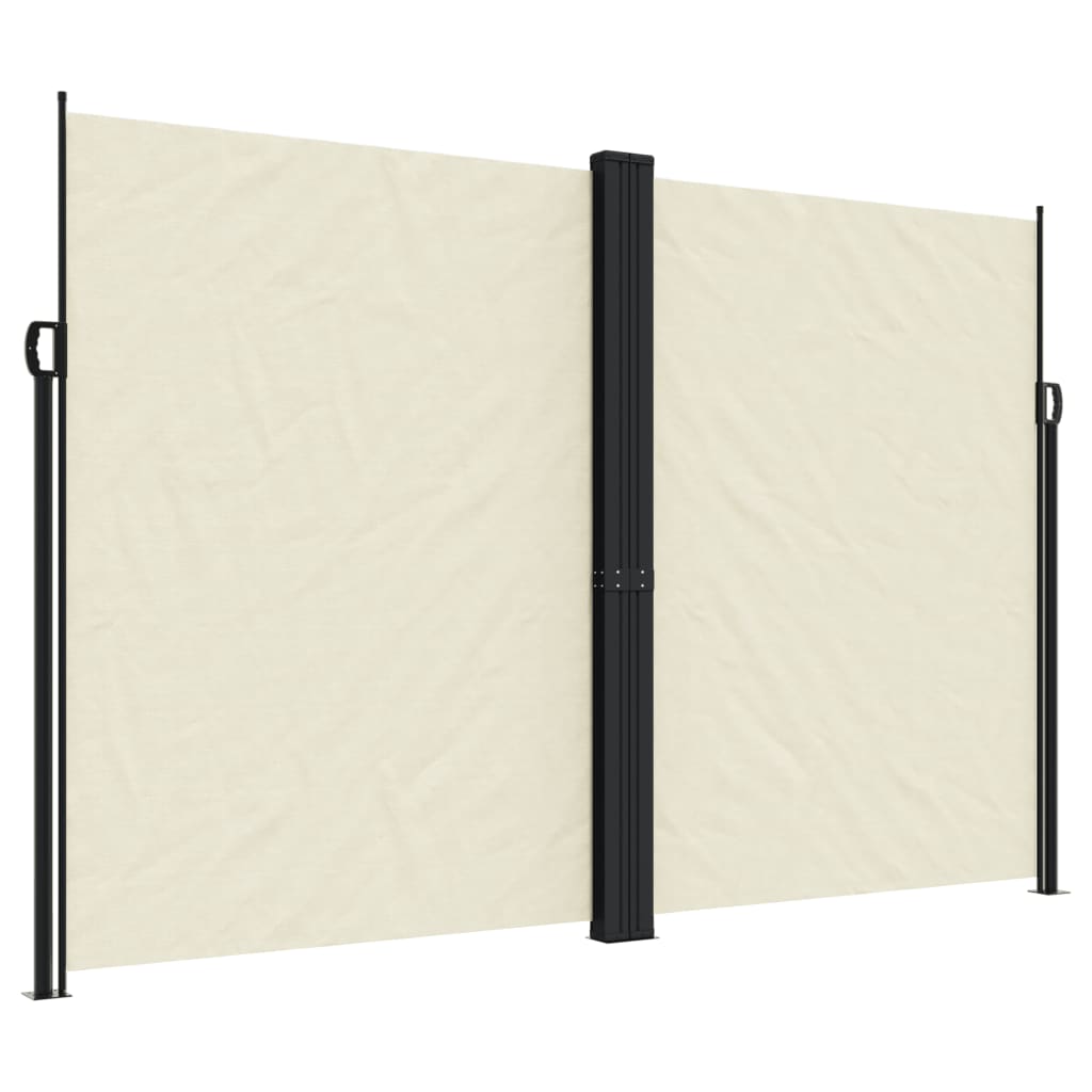 Seitenmarkise Ausziehbar Creme 220x1200 cm