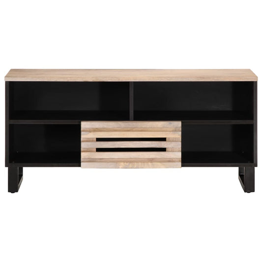 TV-Schrank 100x34x46 cm Massivholz Mango