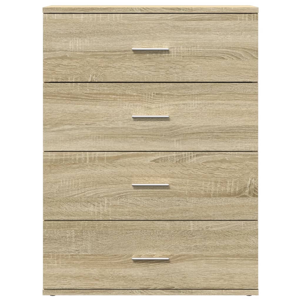 Sideboard Sonoma-Eiche 60x39x80 cm Holzwerkstoff