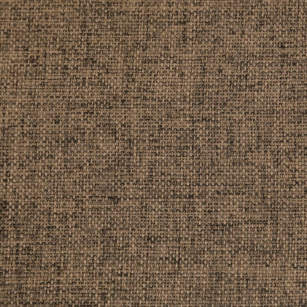 Barstühle 2 Stk. Massivholz Gummibaum und Stoff