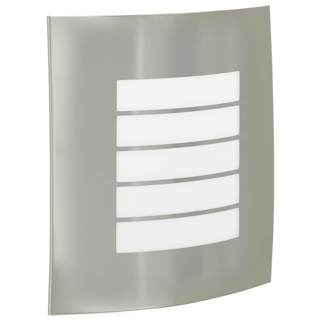 Außenwandleuchte 2 pcs Silber 23.5 x 10.5 x 26 cm Edelstahl