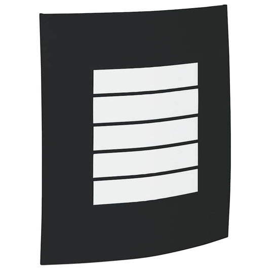 Außenwandleuchte Schwarz 23.5 x 10.5 x 26 cm Edelstahl