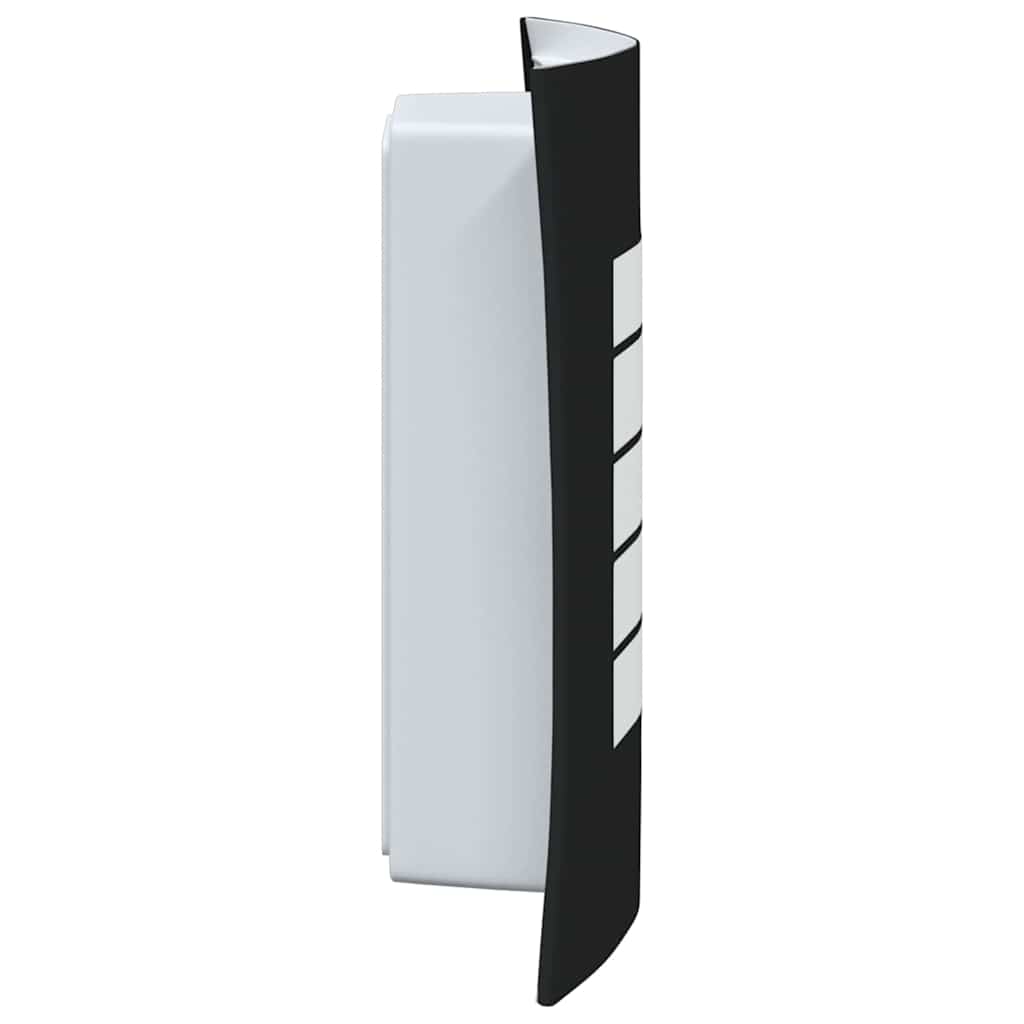 Außenwandlampen 2 pcs Schwarz 23.5 x 10.5 x 26 cm Edelstahl