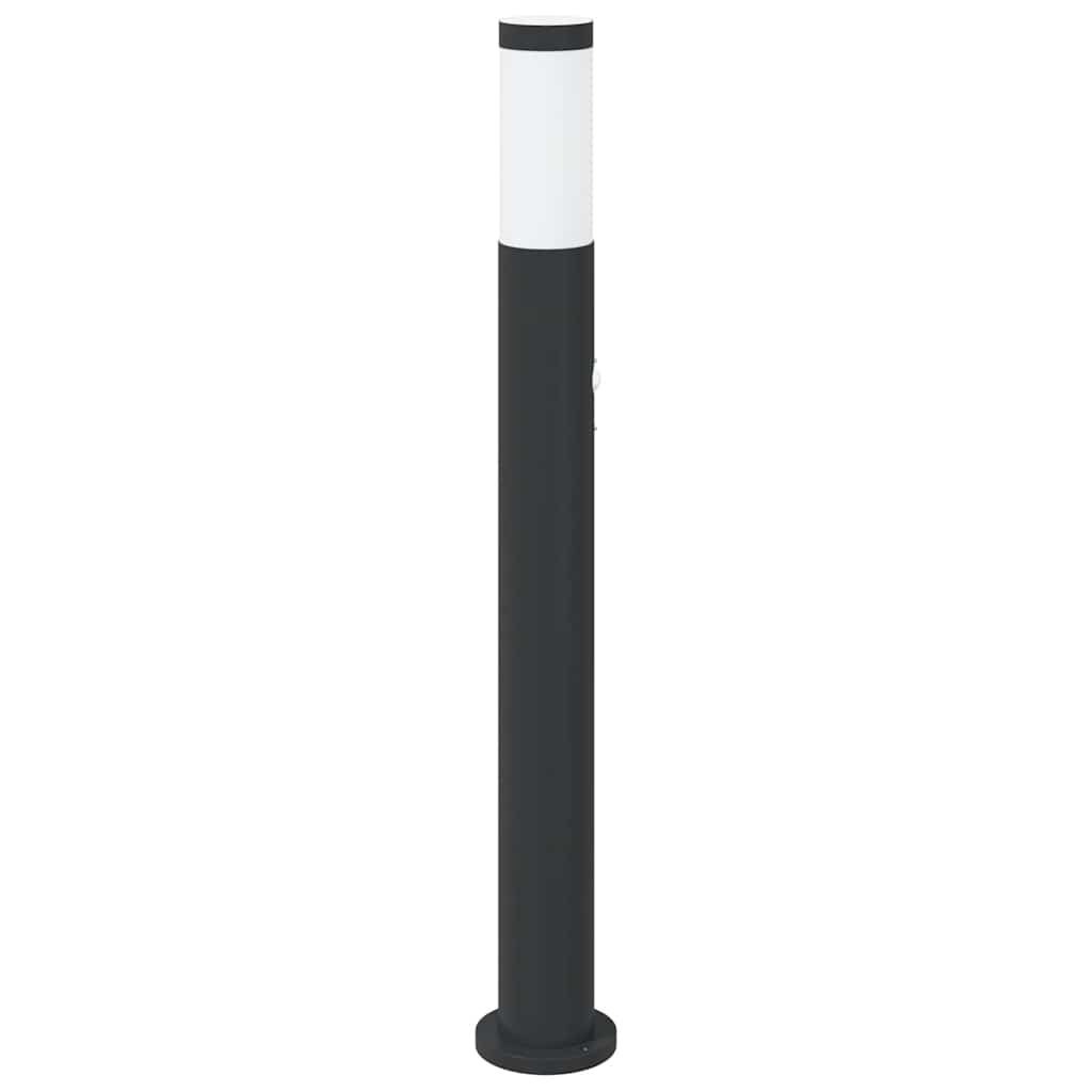 Pollerleuchte mit Sensor 80 cm Edelstahl IP44