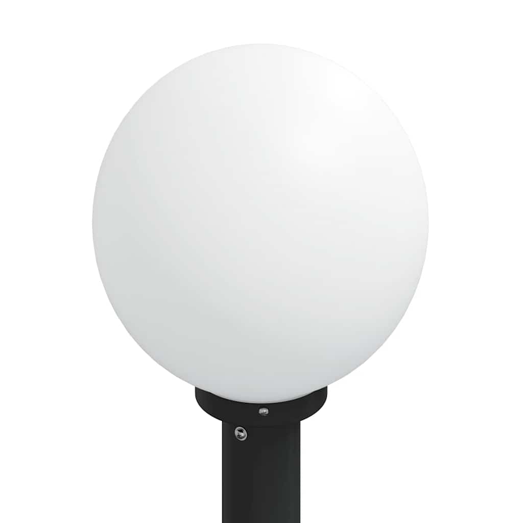 Pollerleuchten mit Steckdose 3 Stk. 80 cm Schwarz IP44