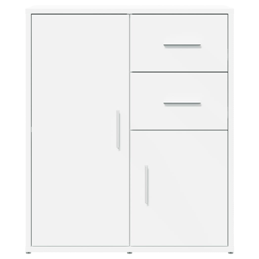 Sideboards 2 Stk. Weiß 60x31x70 cm Holzwerkstoff