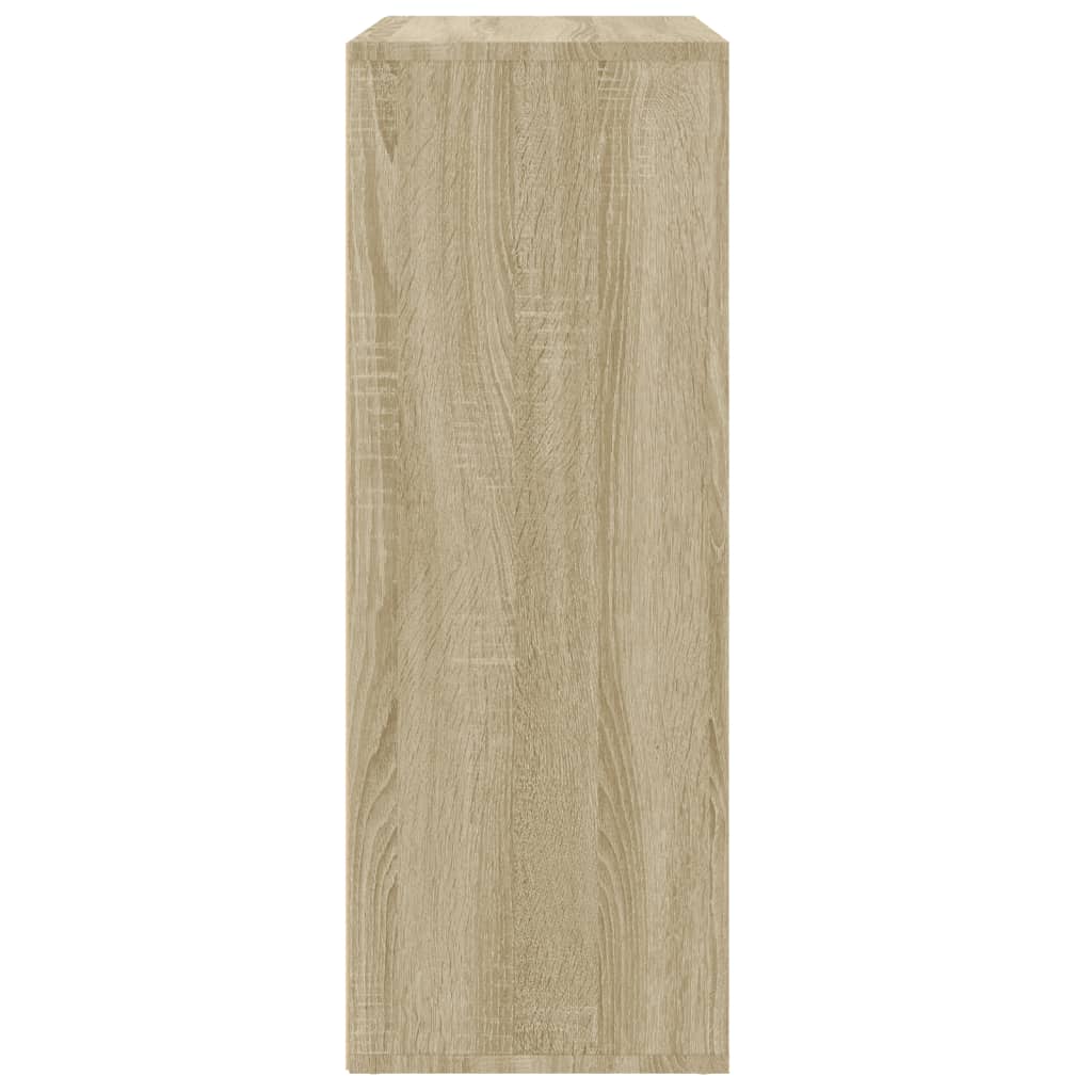Sideboards 2 Stk. Sonoma-Eiche 60x31x84 cm Holzwerkstoff