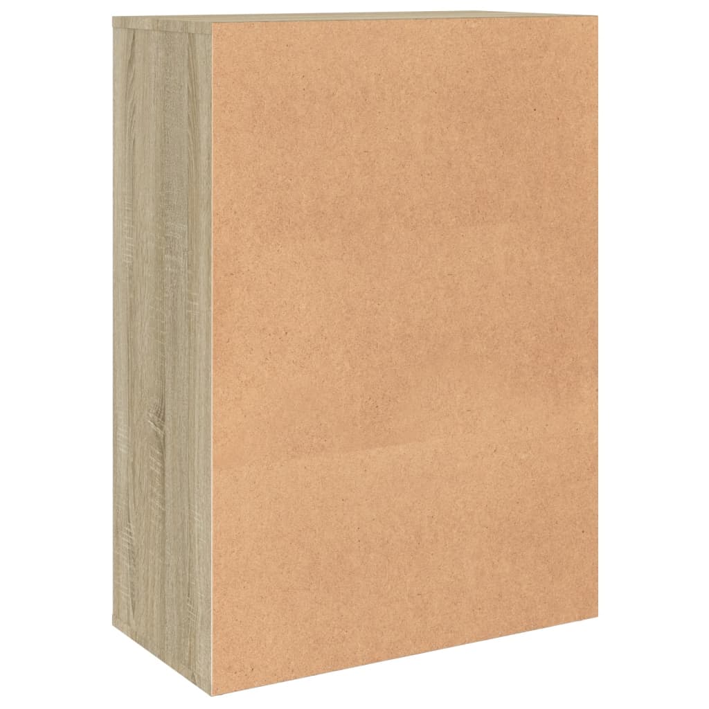 Sideboards 2 Stk. Sonoma-Eiche 60x31x84 cm Holzwerkstoff