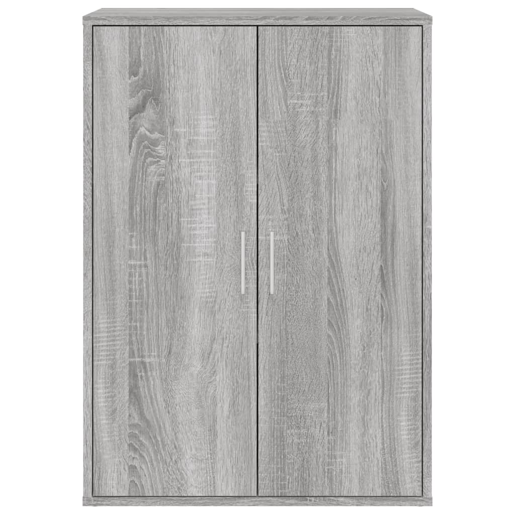 Sideboards 2 Stk. Grau Sonoma 60x31x84 cm Holzwerkstoff