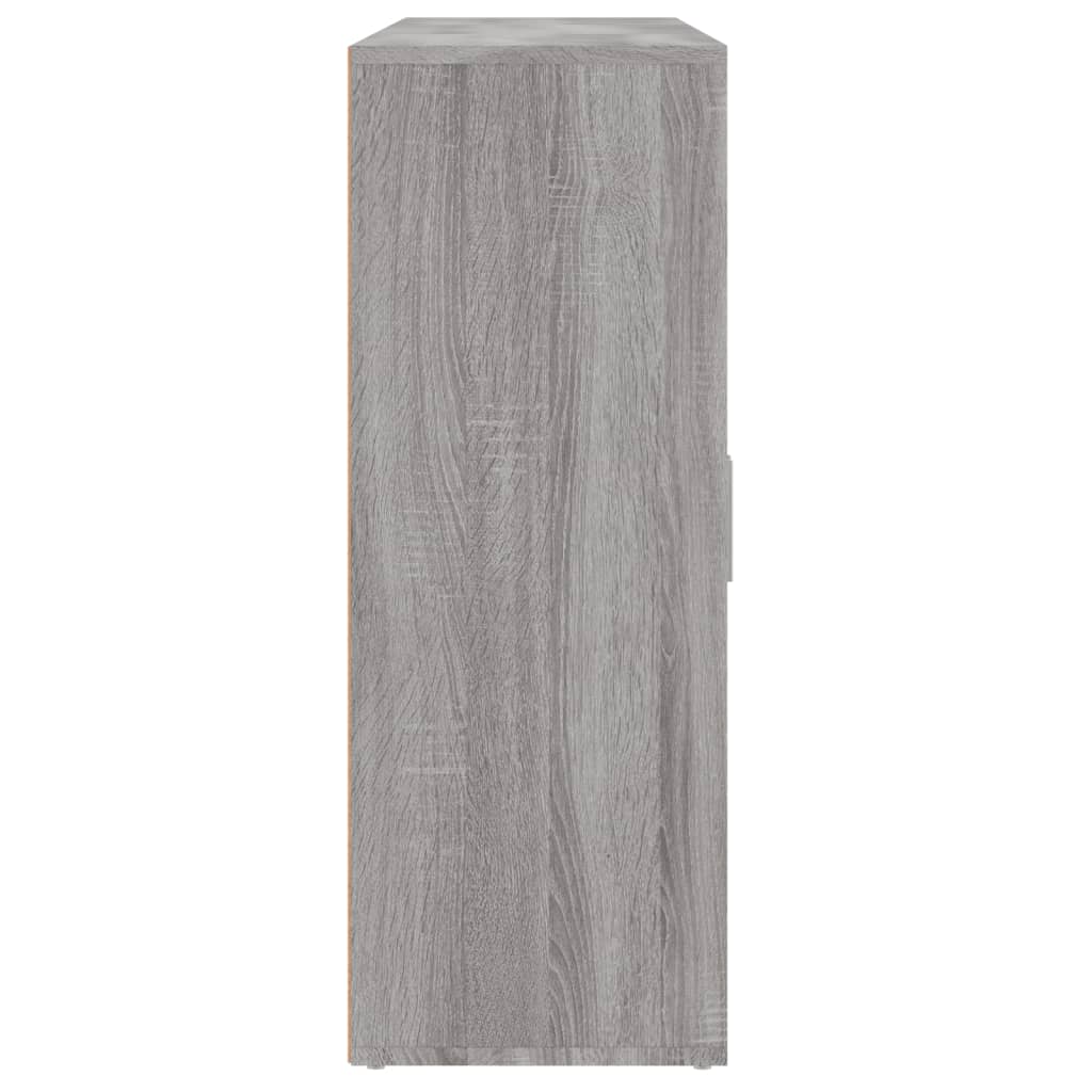 Sideboards 3 Stk. Grau Sonoma 60x31x84 cm Holzwerkstoff