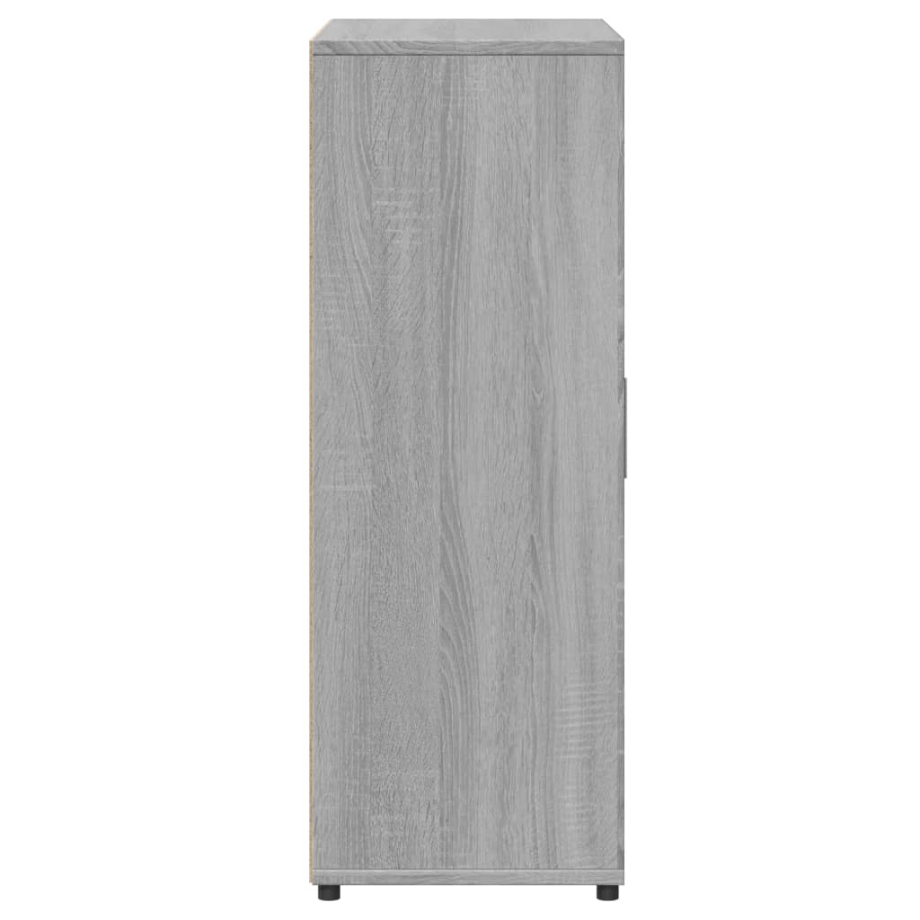 Sideboards 2 Stk. Grau Sonoma 60x31x84 cm Holzwerkstoff