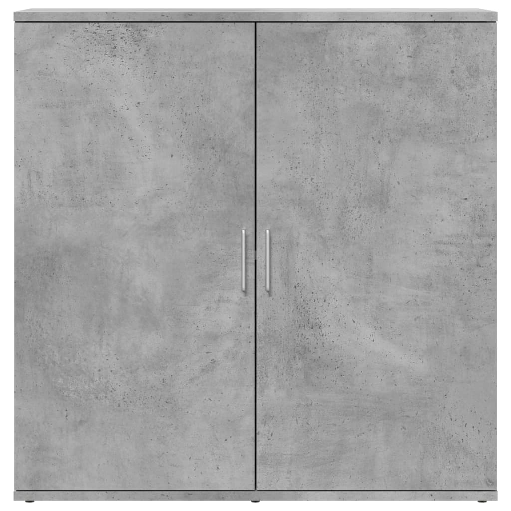 Sideboards 2 Stk. Betongrau 79x38x80 cm Holzwerkstoff