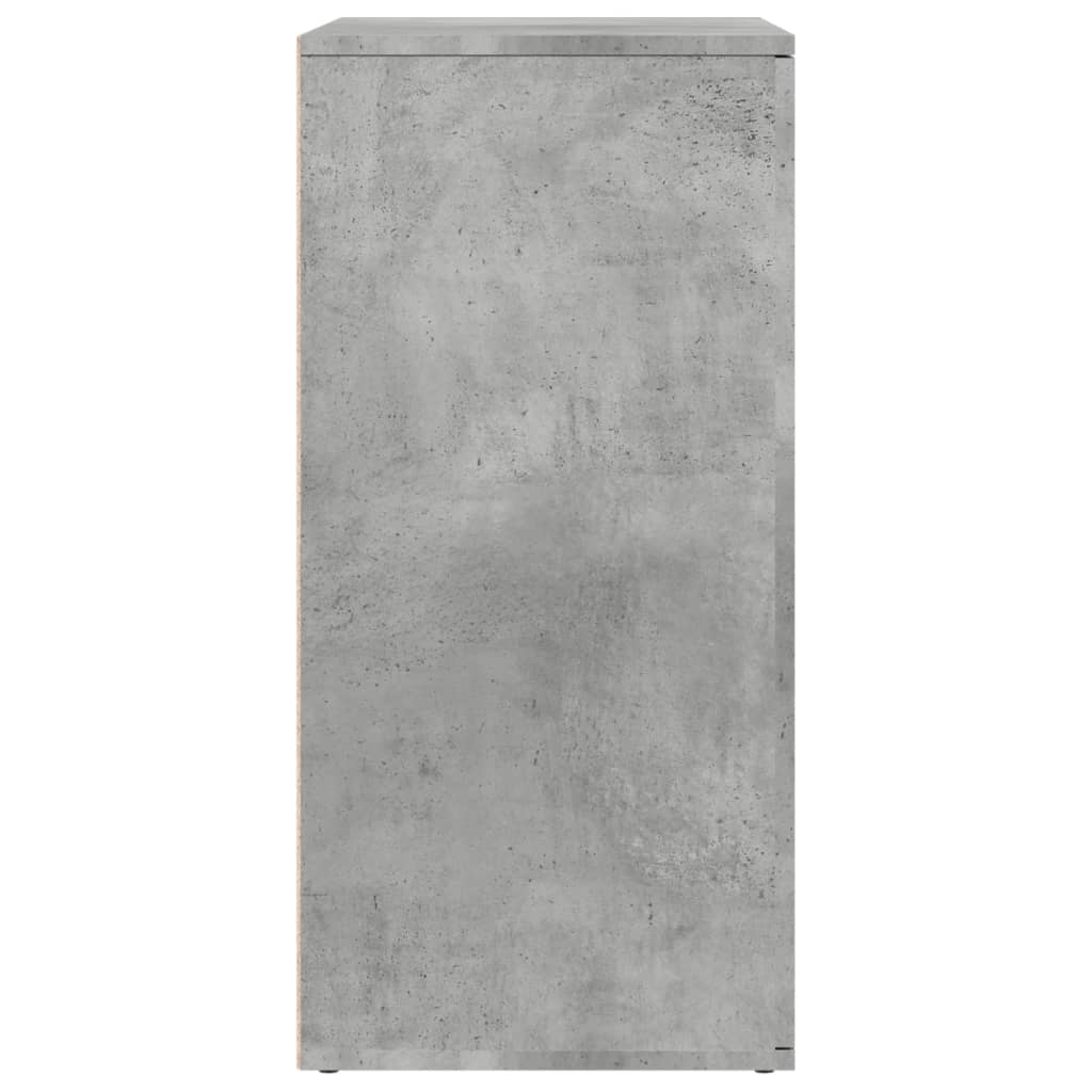 Sideboards 2 Stk. Betongrau 79x38x80 cm Holzwerkstoff