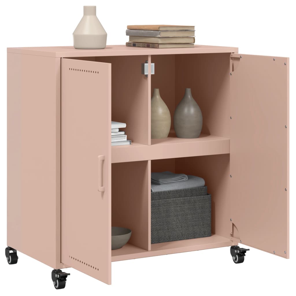 Sideboard Rosa 68x39x72 cm Stahl