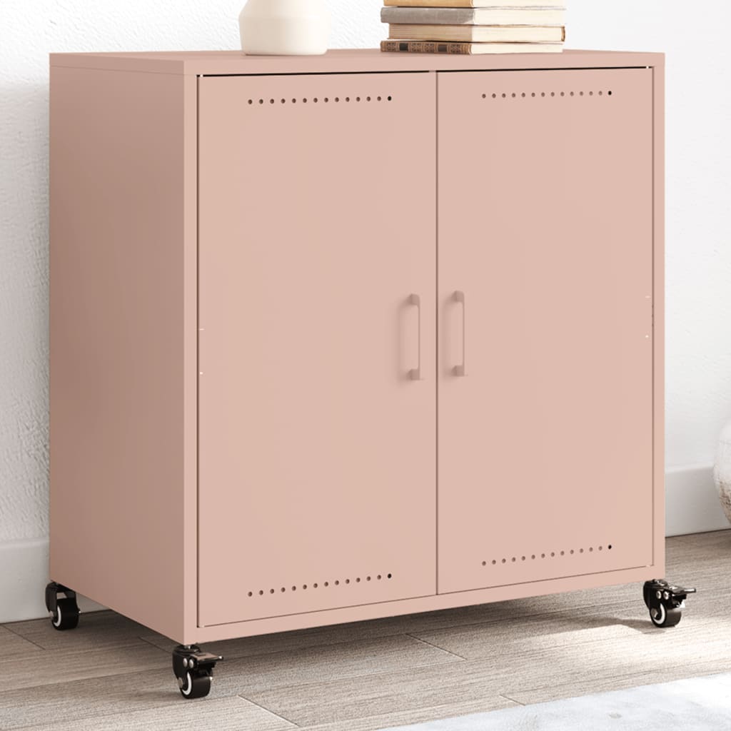 Sideboard Rosa 68x39x72 cm Stahl