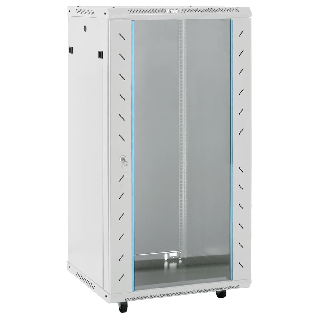 22U Netzwerkschrank auf Rollen 19" IP20 60x60x120 cm