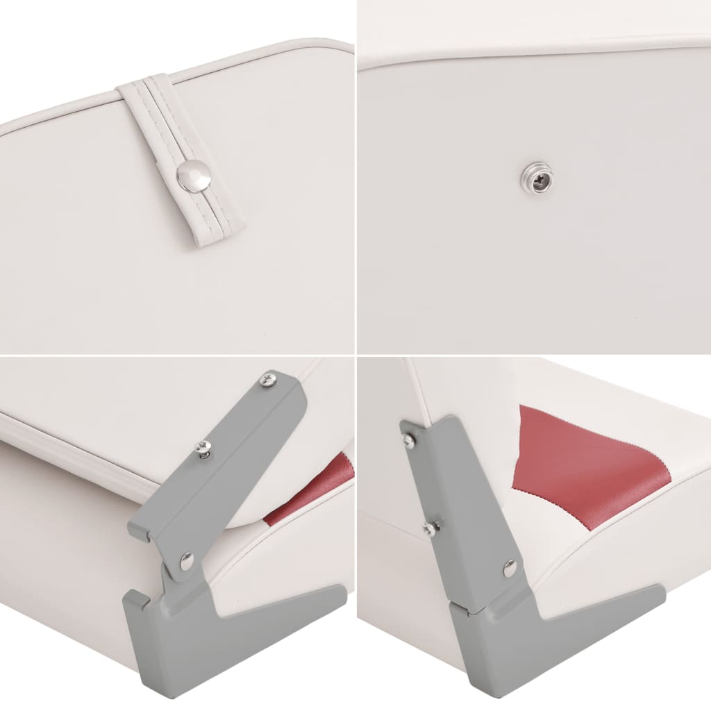 Bootssitz mit Hoher Rückenlehne Klappbar 44x38x55 cm