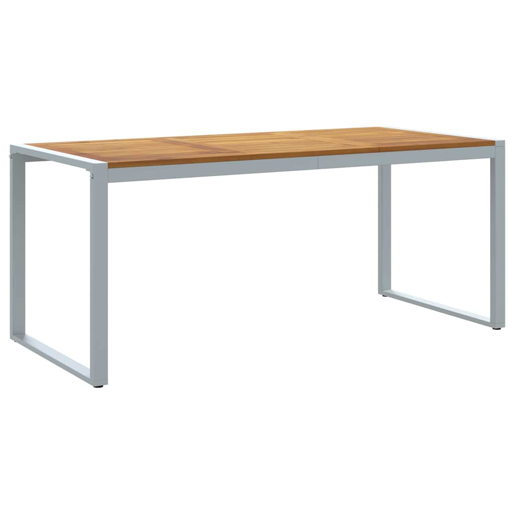 Garten Essgruppe 7 pcs Grau und Braun 180 x 90 x 75 cm