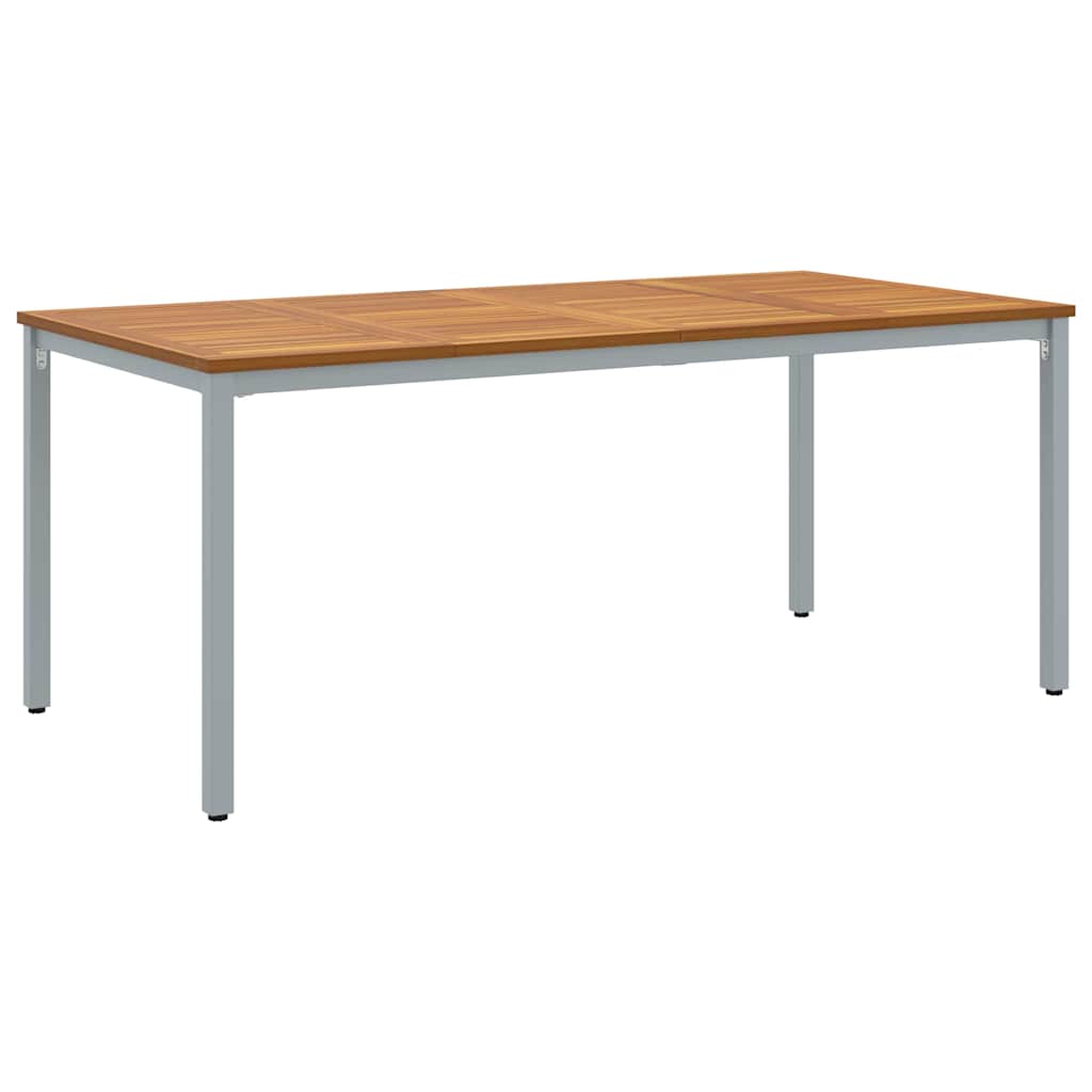 Garten Essgruppe 5 pcs Grau und Braun 180 x 90 x 75 cm