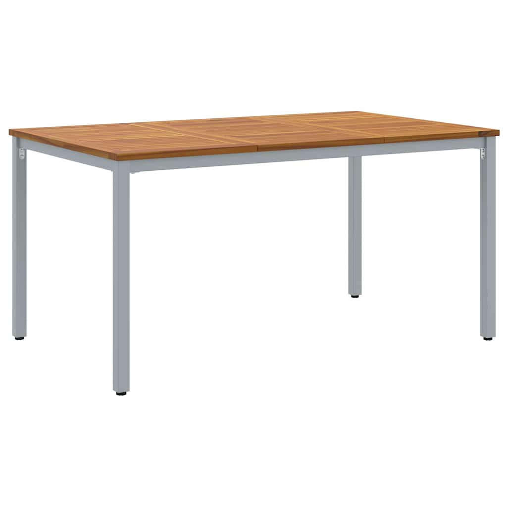 Garten Essgruppe 5 pcs Grau und Braun 150 x 90 x 75 cm
