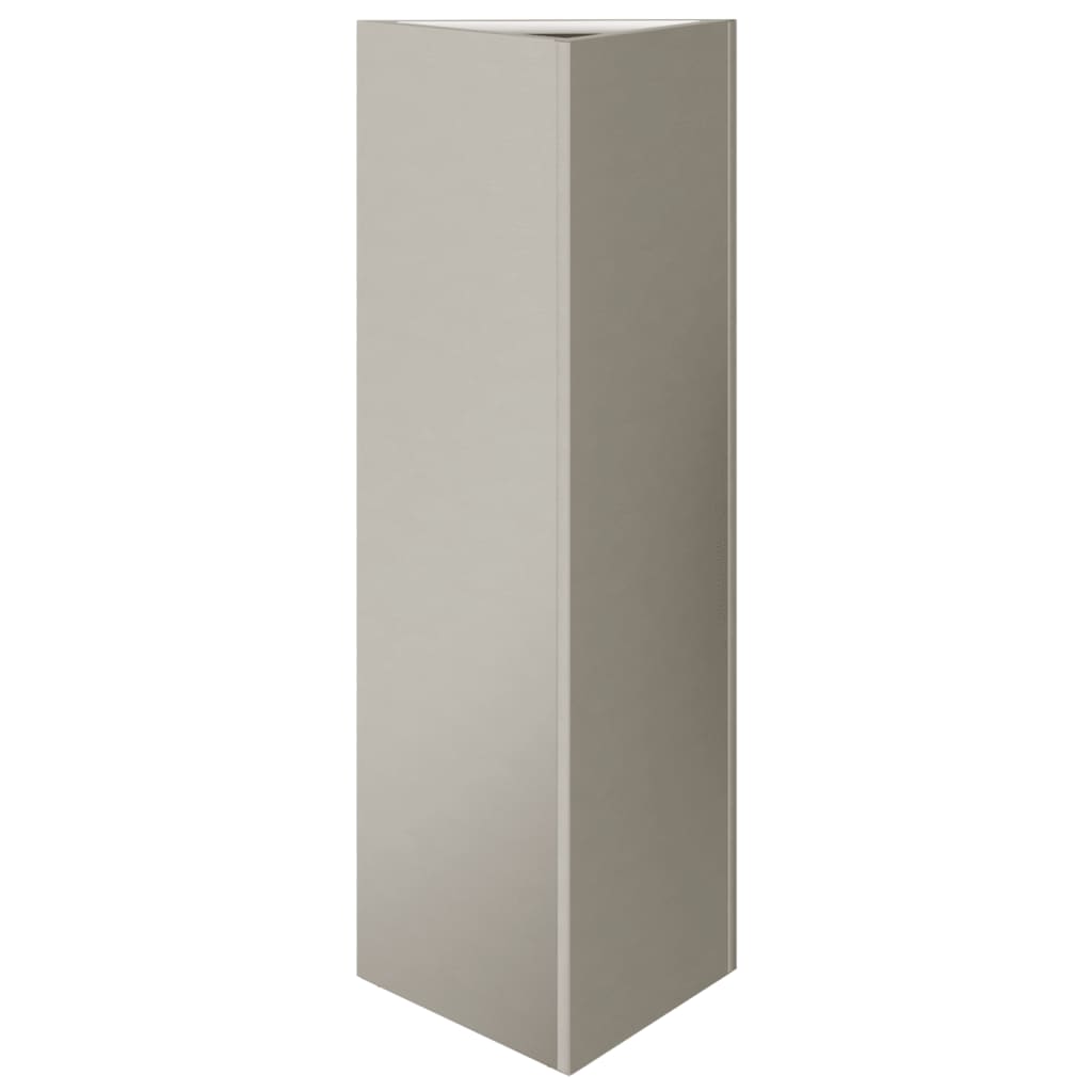 Pflanzkübel Dreieckig 30x26x75 cm Wetterfester Stahl