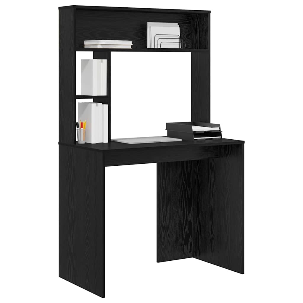 Schreibtisch Schwarze Eiche 91 x 50 x 149 cm Holzwerkstoff