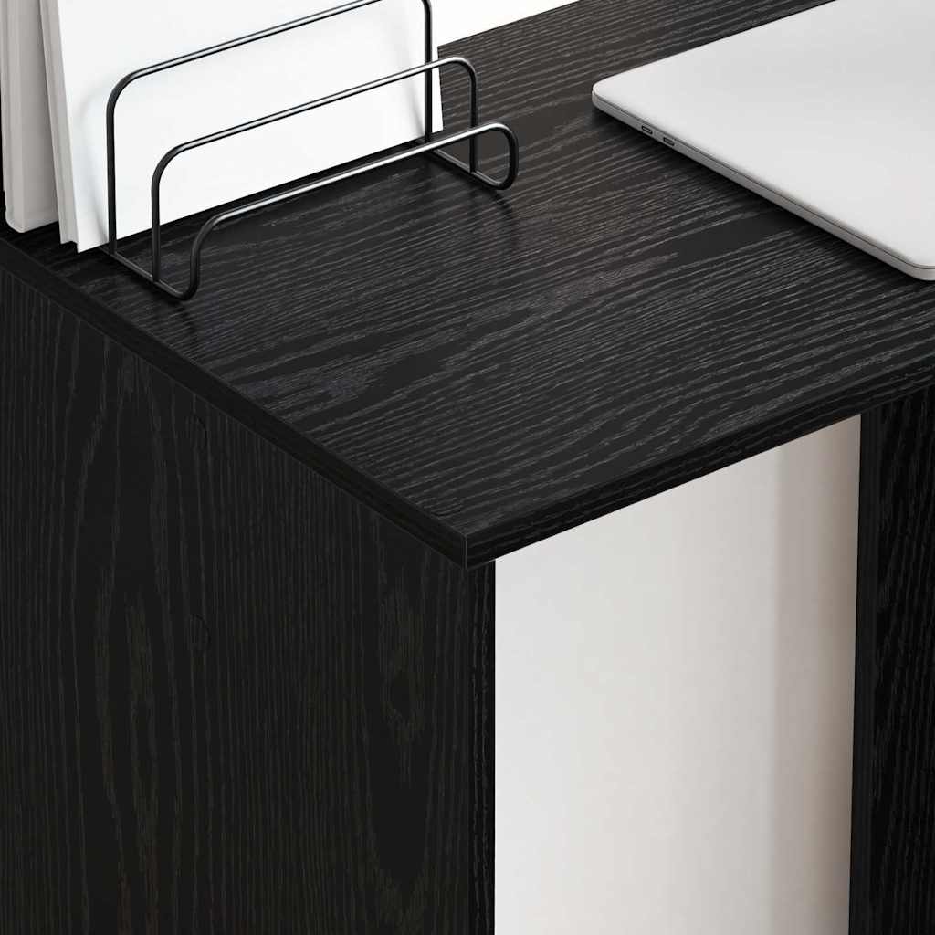 Schreibtisch Schwarze Eiche 78,5 x 37 x 154,5 cm Holzwerkstoff