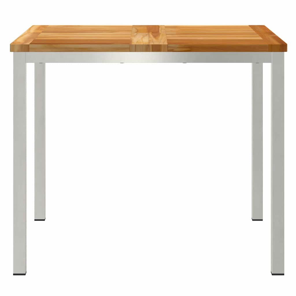 Esstischfürdraußen Braun 200x90x75cm Massives Teakholz