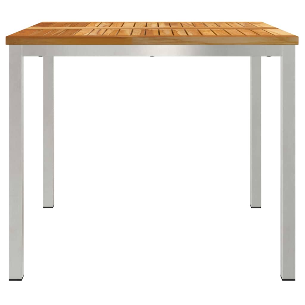 Esstischfürdraußen Braun 200x90x75cm Massives Teakholz