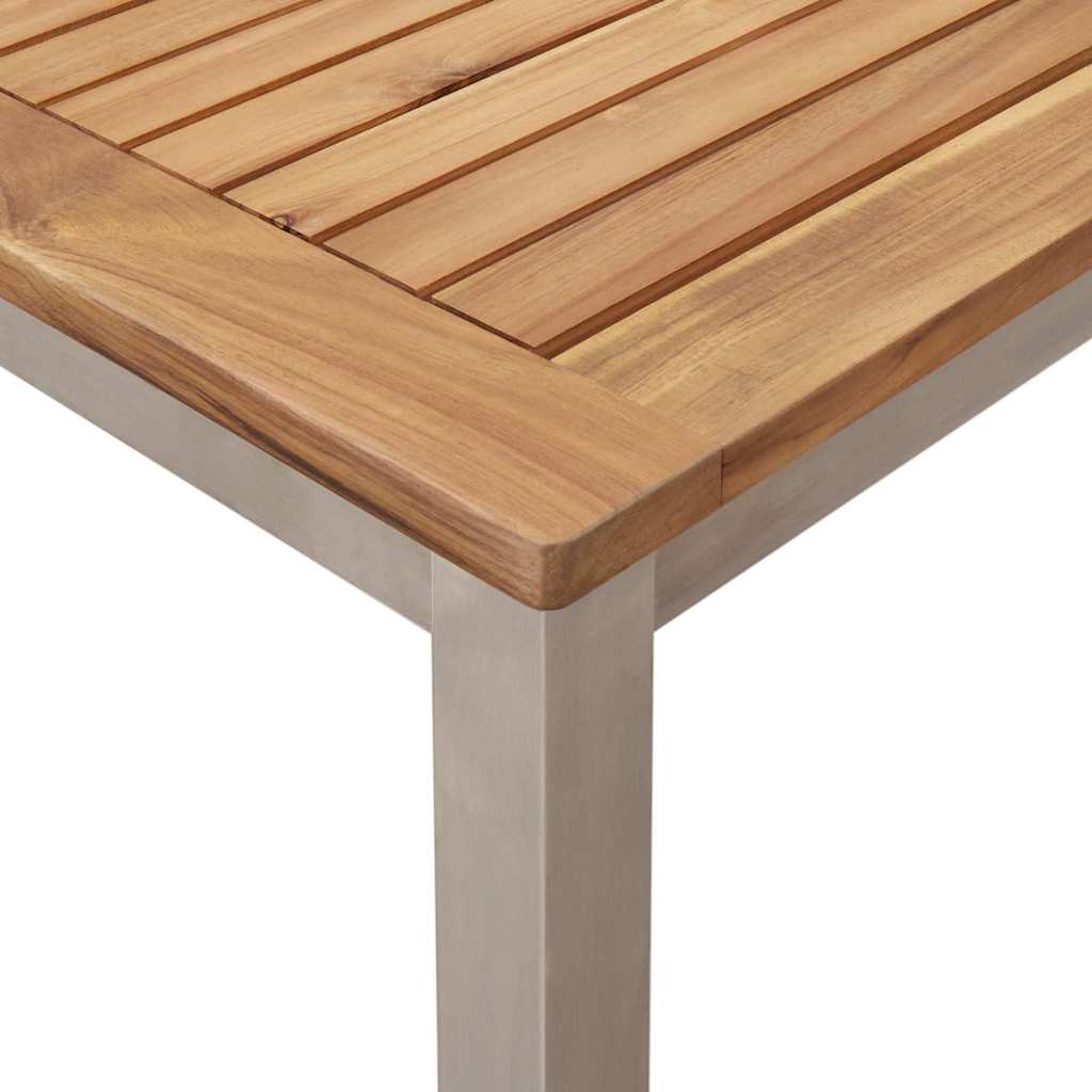 Esstischfürdraußen Braun 200x90x75cm Massives Teakholz