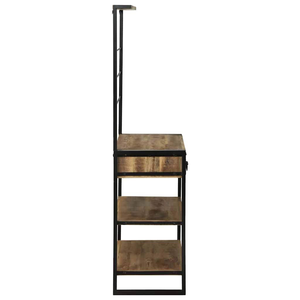 Küchenregal Braun 80 x 40 x 160 cm Massivholz Mango