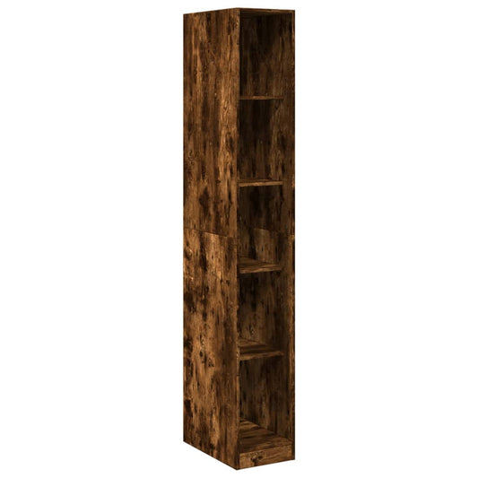 Kleiderschrank Räuchereiche 30x50x200 cm Holzwerkstoff