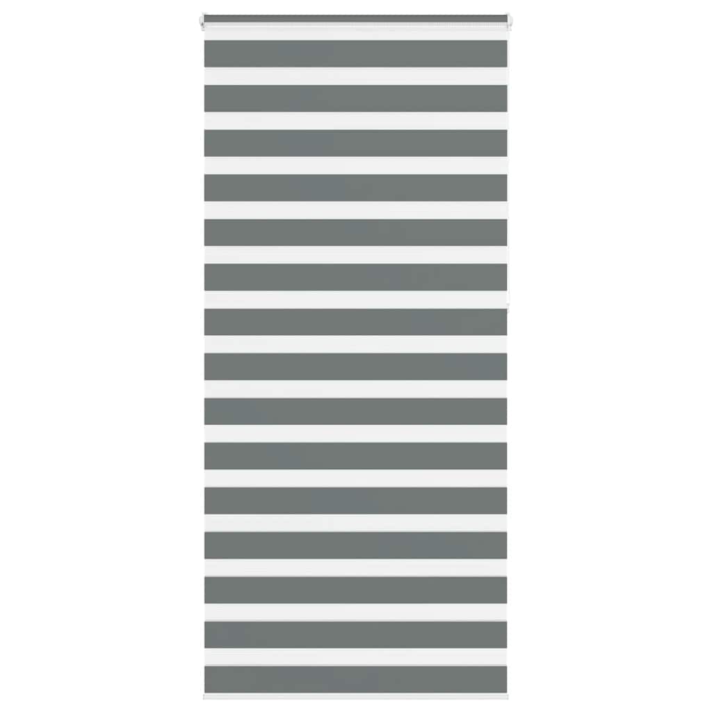 Zebrarollo Dunkelgrau 105x230cm Stoffbreite 100,9 cm Polyester