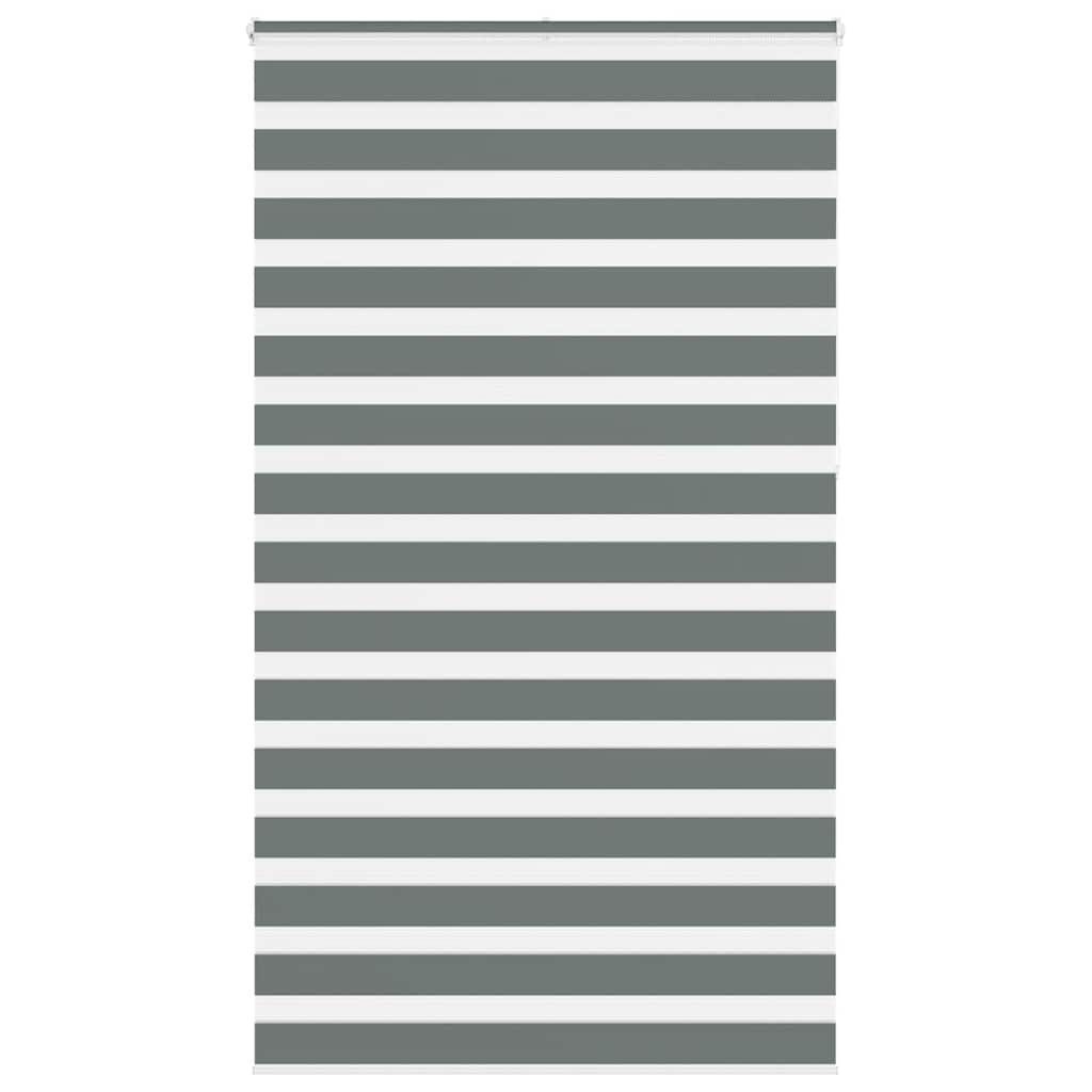 Zebrarollo Dunkelgrau 120x230 cm Stoffbreite 115,9 cm Polyester
