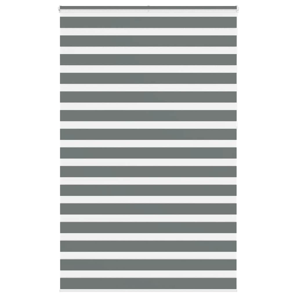 Zebrarollo Dunkelgrau 145x230cm Stoffbreite 140,9 cm Polyester