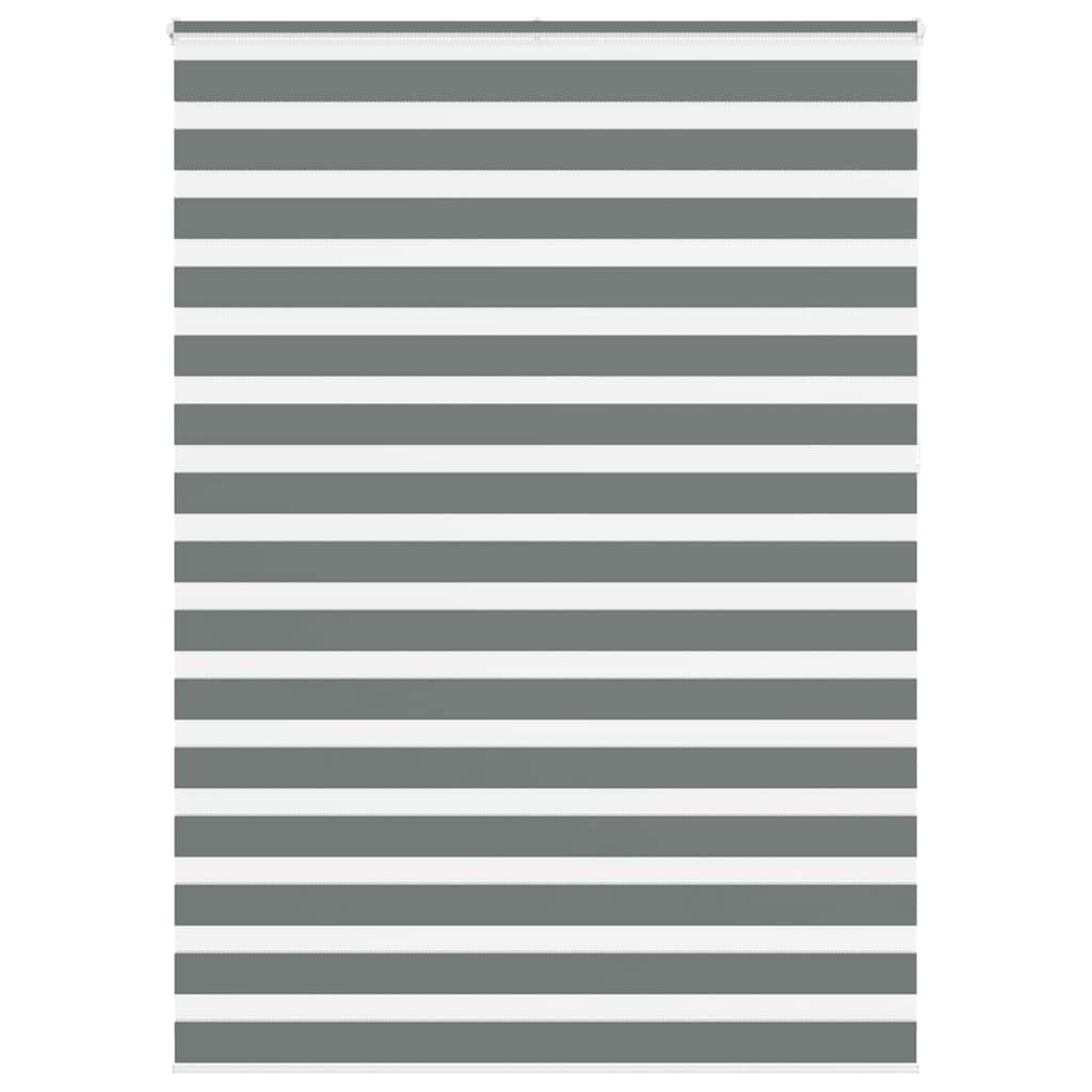 Zebrarollo Dunkelgrau 160x230cm Stoffbreite 155,9 cm Polyester