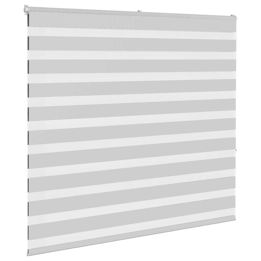 Zebrarollo Hellgrau 165x150 cm Stoffbreite 160,9 cm Polyester