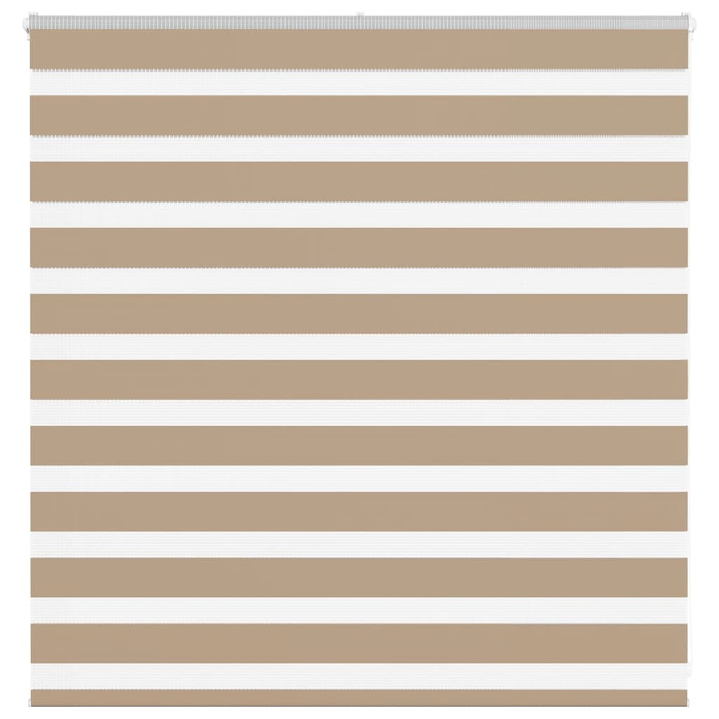 Zebrarollo Sandbraun 140x100 cm Stoffbreite 135,9 cm Polyester