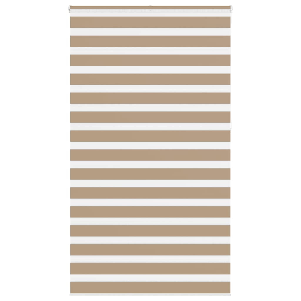 Zebrarollo Sandbraun 120x230 cm Stoffbreite 115,9 cm Polyester
