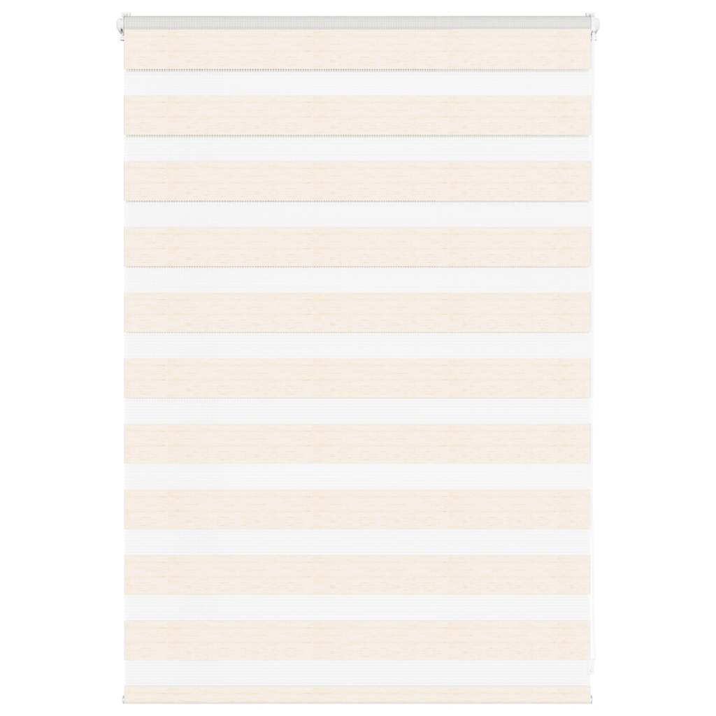 Zebrarollo Marmorbeige 95x100 cm Stoffbreite 90,9 cm Polyester
