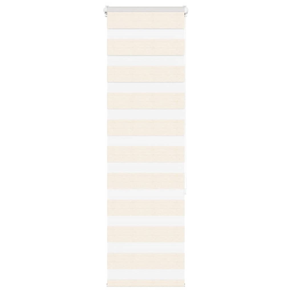 Zebrarollo Marmorbeige 50x150 cm Stoffbreite 45,9 cm Polyester