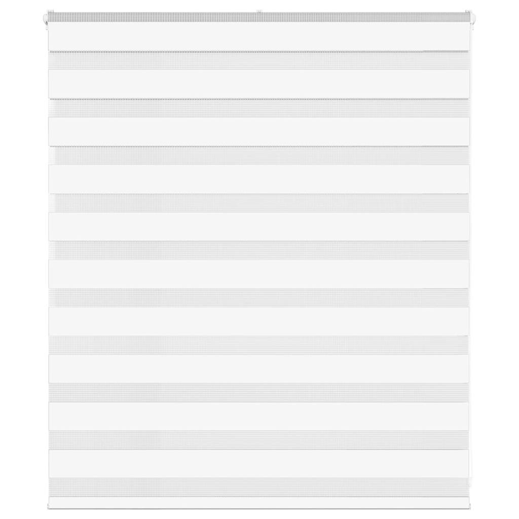 Zebrarollo Weiß 130x100 cm Stoffbreite 125,9 cm Polyester