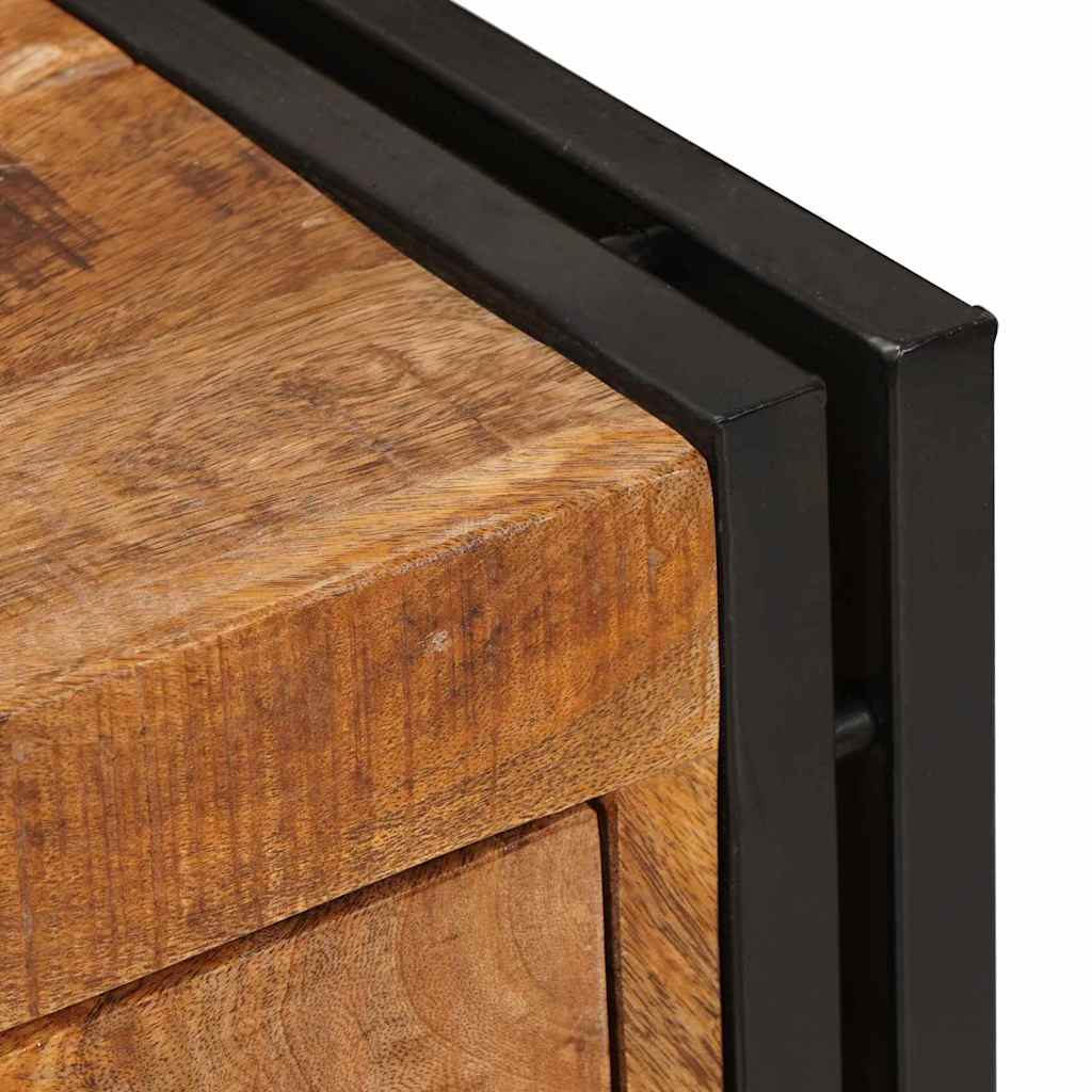 Sideboard mit Schubladen Braun 66 x 33 x 70 cm Massivholz Mango
