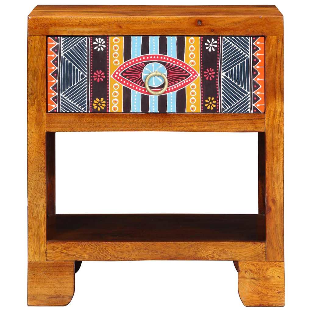 Sideboard Honigbraun 40 x 35 x 45 cm Massivholz Akazie