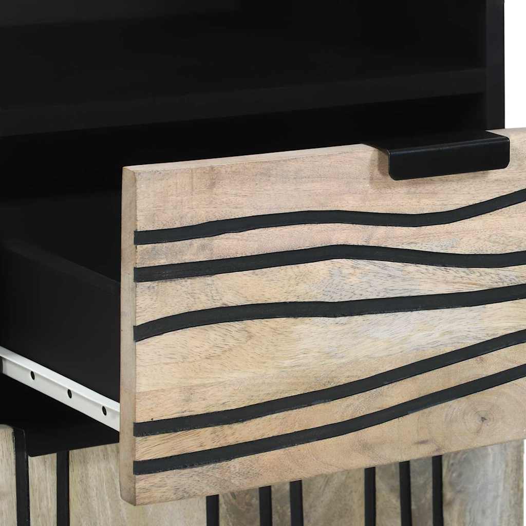 Badezimmermöbel-Set mit Regal 4 pcs Walnussbraun Holzwerkstoff